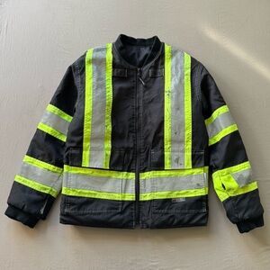 Tough Duck Reflective Safety Bomber Jacket